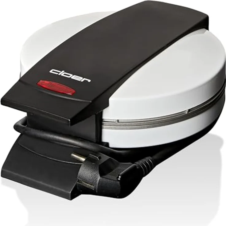 Cloer Küchenmaschine 6121, Donut Maker in elegantem Weiß-Schwarz – Bild 7