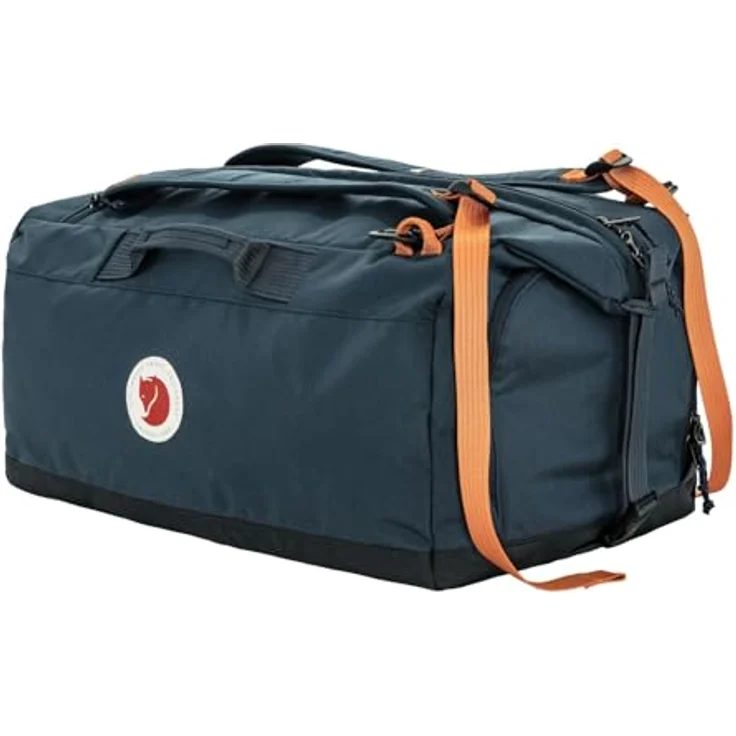 Fjällräven Färden Duffel 50 L, Weekender Reisetasche aus 100% Polyamid, 53 cm x 29 cm x 34 cm, blau – Bild 4