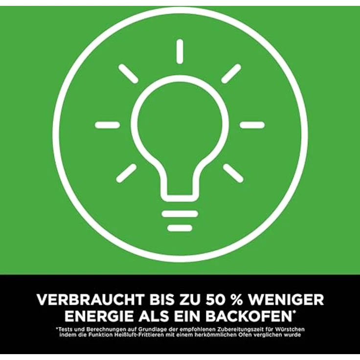 NINJA Crispi FN101EUGY, Heißluft Fritteuse mit LCD-Display und 4 voreingestellten Programmen, 3,8 l Fassungsvermögen – Bild 18