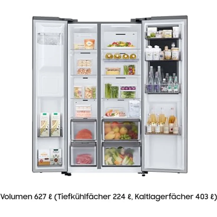 Samsung Side-by-Side, 627 L Schwarz – Bild 4