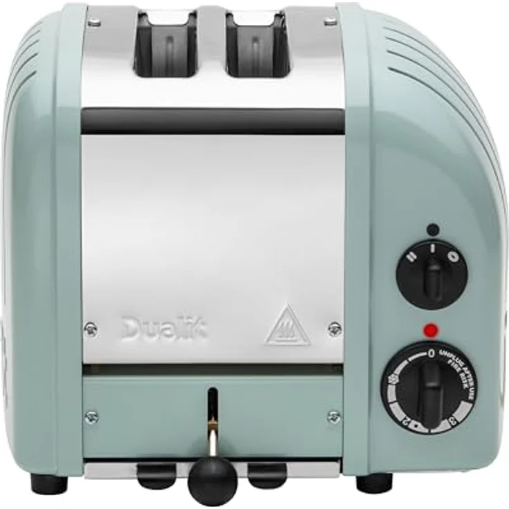 Dualit Classic 2er-Toaster (Eukalyptus) - Zeitloses Design, ProHeat-System, extra breite Schlitze – Bild 3