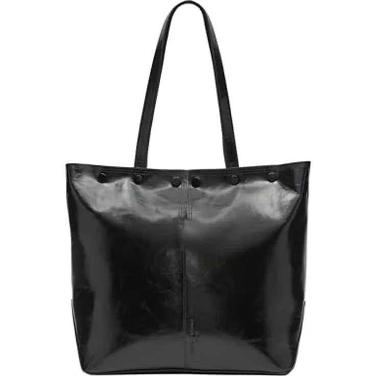 Liebeskind Rive Shopper Tasche, 40 cm, 100% Leder, schwarz – Bild 1