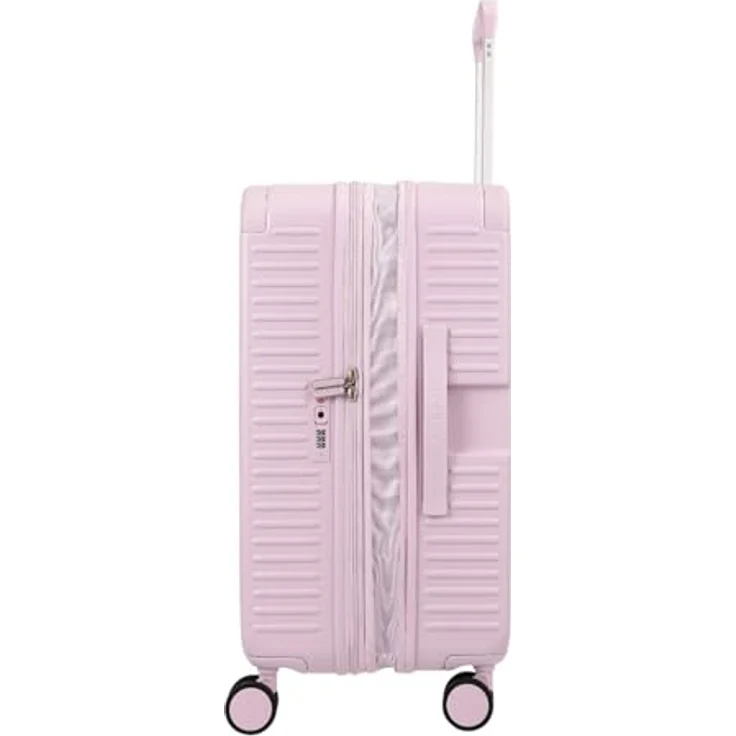 Hedgren Raku 4-Rollen Trolley 65.5 cm in Rosa mit Dehnfalte, 100% Polycarbonat – Bild 4