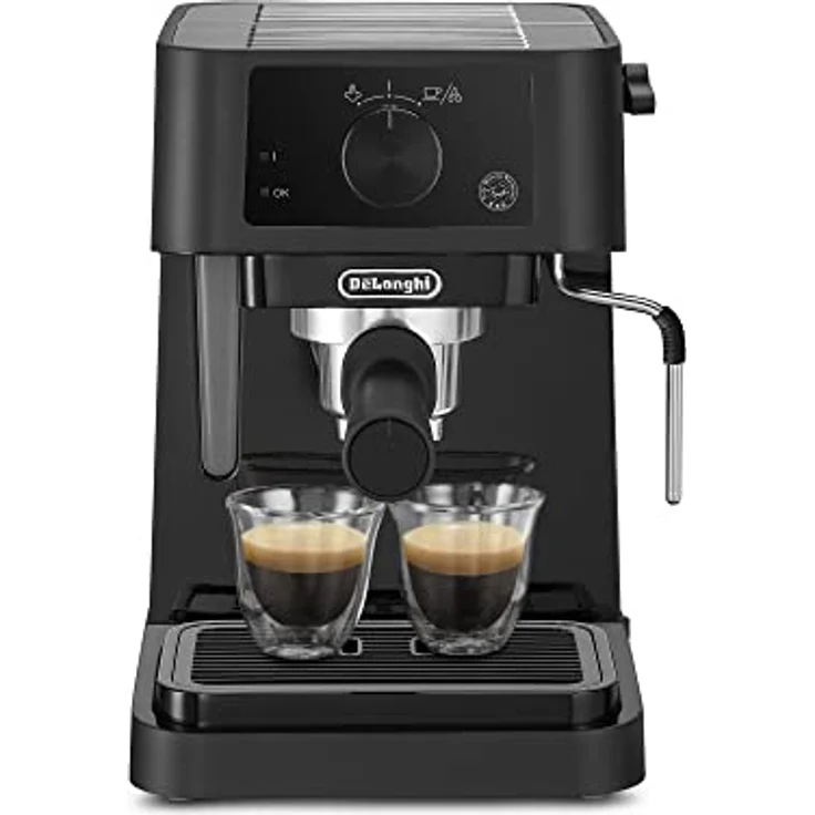 De'Longhi Stilosa Advanced EC235.BK Kaffeemaschine mit 15 bar Druck, 1100 W, 1 l, Schwarz – Bild 2