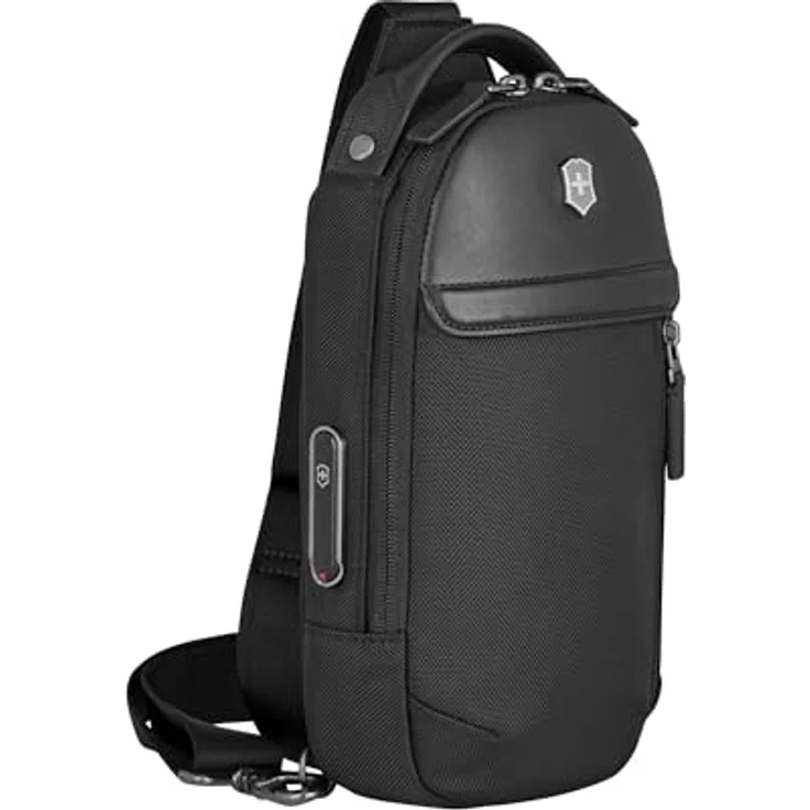 Victorinox Architecture Urban2 Sling Bag, Handtasche mit SoundPocket und verstellbarem Schulterriemen, Schwarz – Bild 2