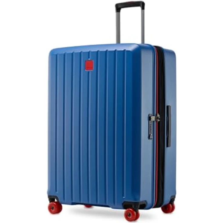Stratic Buzz 4 Rollen Trolley L, 75 cm, blau, aus 100% Polycarbonat – Bild 8