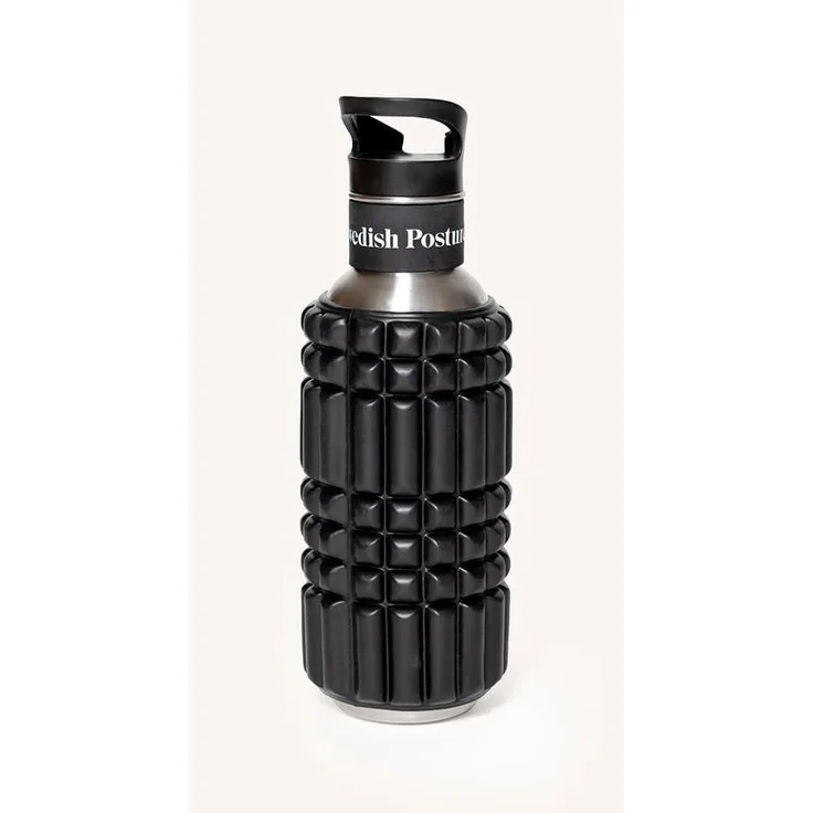 Swedish Posture WaveWell, 2in1 Wasserflasche & Schaumstoffrolle, BPA-freier Edelstahl, 750 ml, verbessert Beweglichkeit und Muskelerholung