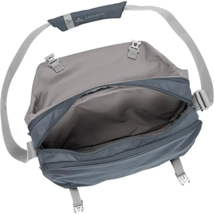 Vaude Rom III Umhängetasche M, 35 cm, Polyester, Farbe blau, 35 x 13 x 28 cm – Bild 3