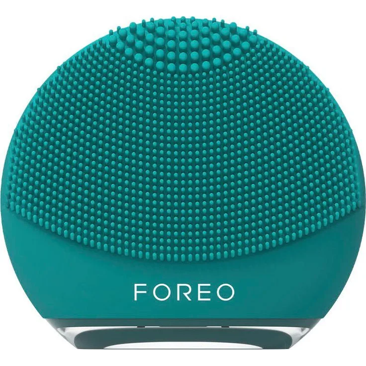 FOREO Elektrische Gesichtsreinigungsbürste LUNA™ 4 go, Personalisierte Reinigung & straffende Massage, USB-Ladung, Blau