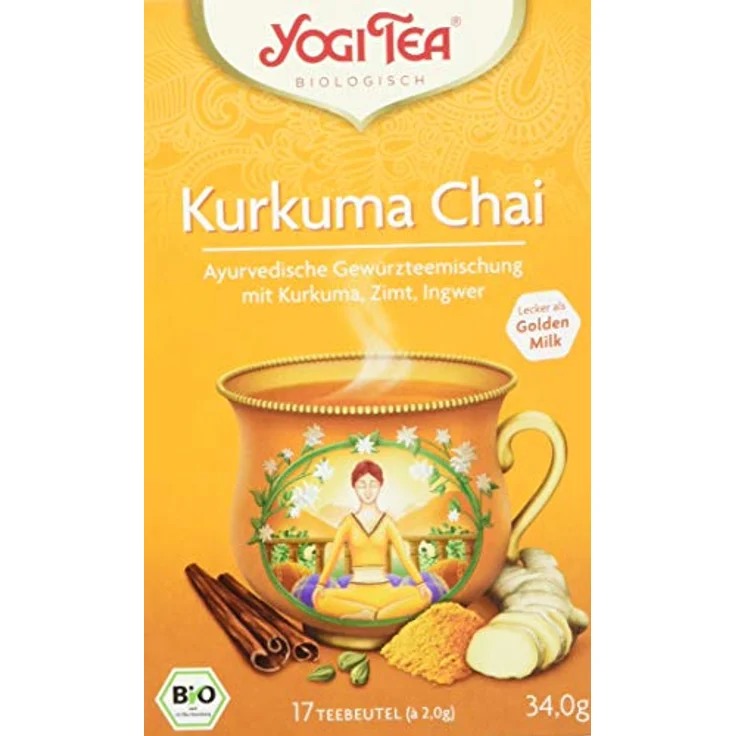 YogiTea Bio Kurkuma Chai – Bild 2