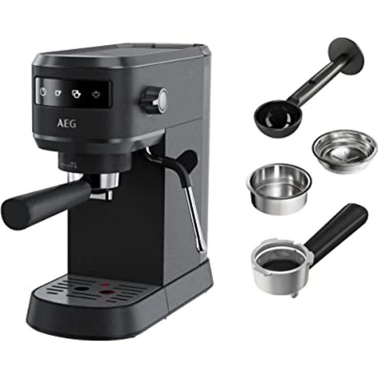 AEG EC6-1-6BST Espressomaschine schwarz – Bild 2