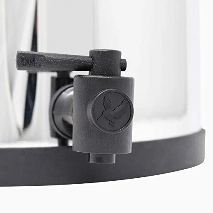British Berkefeld W9361151 Edelstahl Trinkwasser Schwerkraft Filtergehäuse mit 2 x Keramik ATC Super Sterasyl Wasserfilter Kartusche Kerzen 17.8 cm, silber - Wasserfilter für sauberes und gesundes Trinkwasser – Bild 5