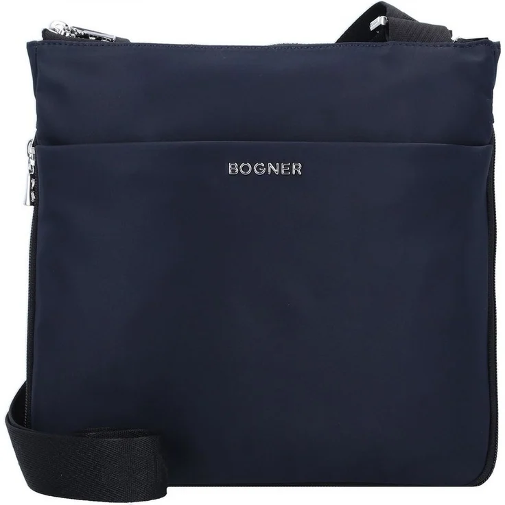 "BOGNER Umhängetasche Klosters, Nylon - Praktische Umhängetasche mit geräumigem Hauptfach, schwarz" – Bild 1