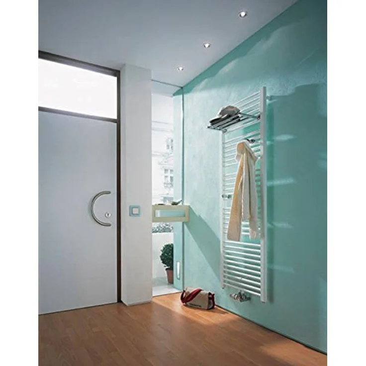 Kermi Basic-50 Badheizkörper 45 x 145 cm, weiß RAL 9016, Heizleistung 348 Watt – Bild 4