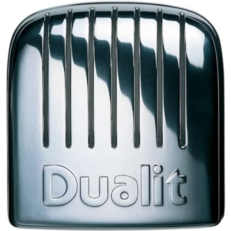 Dualit Classic NewGen 2 27030 2-Schlitz-Toaster, 1200W, Krümelschublade, Warmhaltefunktion, Brotscheibenzentrierung, Aufknusperfunktion, Edelstahl, Aluminium, edelstahl – Bild 5