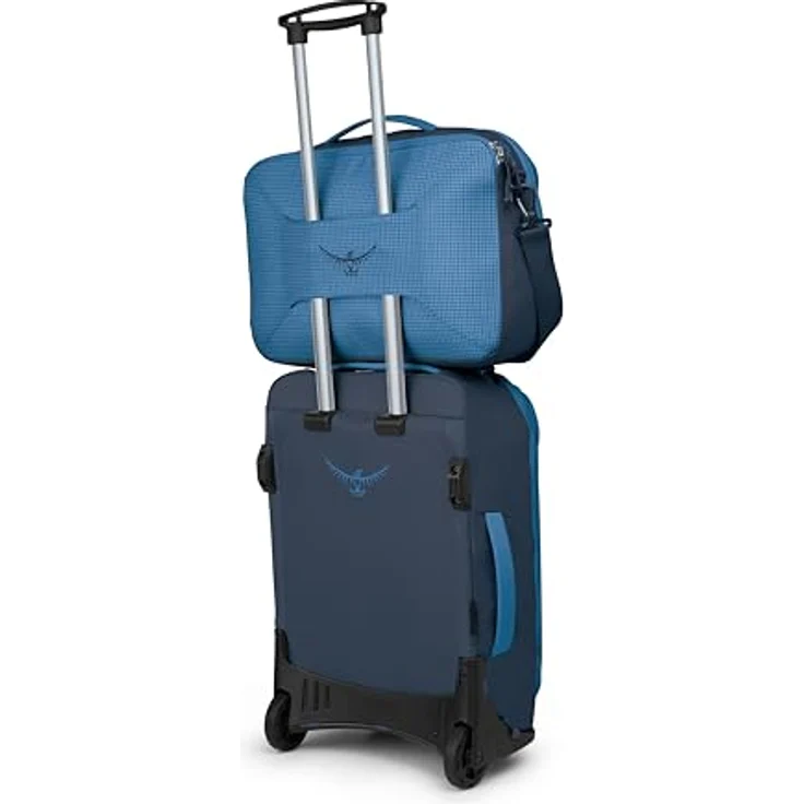 Osprey Transporter Carryon Boarding Bag, 46 cm Flugumhänger mit Laptopfach, blau – Bild 7