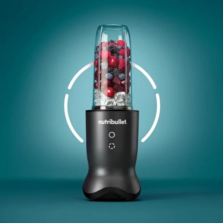 nutribullet personal blender, der leistungsstärkste Mixer für eine Portion, 1000 Watt und leiser Motor, 900 ml Becher aus Tritan Renew, leuchtende Touch Bedienknöpfe – Bild 5