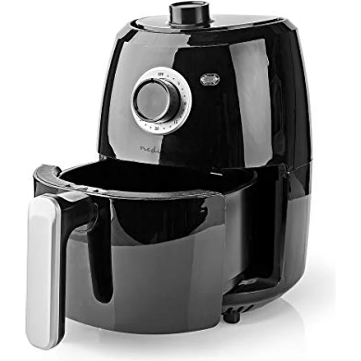 Heißluft-Fritteuse 2,4 Liter 30-Minuten-Timer Schwarz – Bild 4