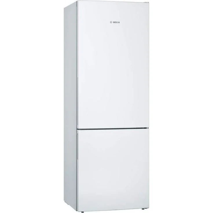 Bosch KGE49AWCA Kühl-Gefrierkombination, freistehend, weiß, LowFrost, Schnellkühlen und -gefrieren, 0-Grad-Zone, LED, Smart Connectivity, Breite 70 cm, Energieklasse C – Bild 1