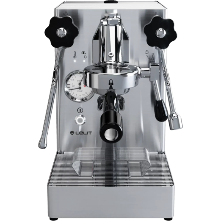 Lelit Mara PL62X Siebträger Espressomaschine, 1,8 l Kupferkessel, Dampfdüse und Heißwasserauslauf, silber – Bild 4