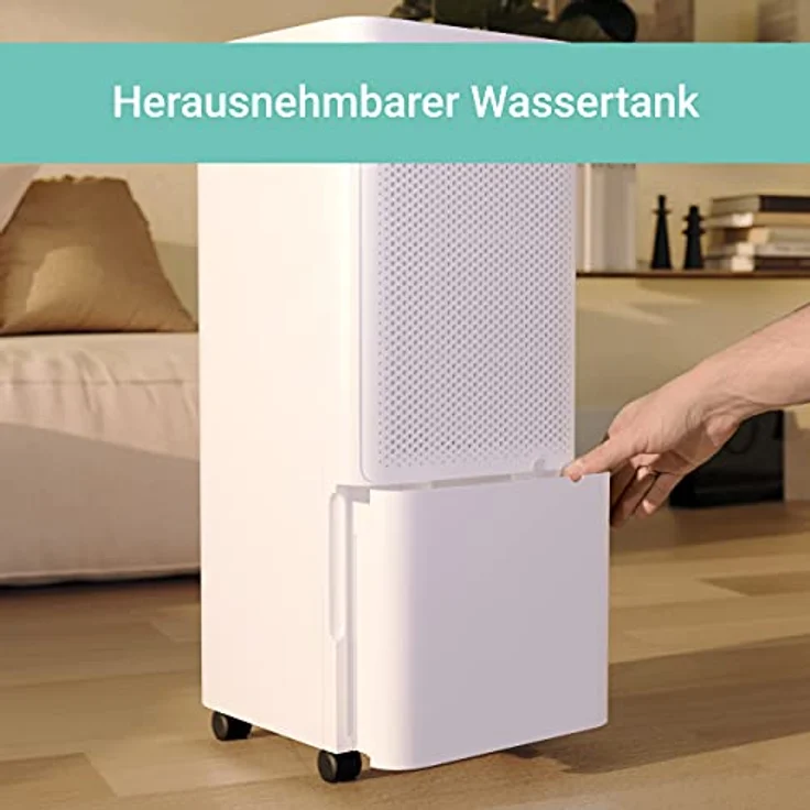 Suntec Wellness Luftentfeuchter DryFix 20 PRO [für Räume bis 150 M³ (~65 M²) , Entfeuchtungsleistung 20 L-Tag, inkl. Luftreinigungsfunktion + Wäschetrocknung, Max. 370 W] – Bild 10