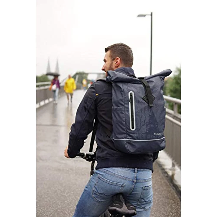 travelite Basics Roll Up Rucksack Plane, 48 cm – Bild 2