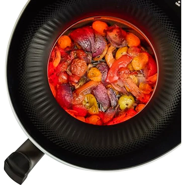 Russell Hobbs Heißluftfritteuse 5L SatisFry Panoramic 27421-56, AirFryer mit 10 Programmen und Sichtfenster, Creme – Bild 4