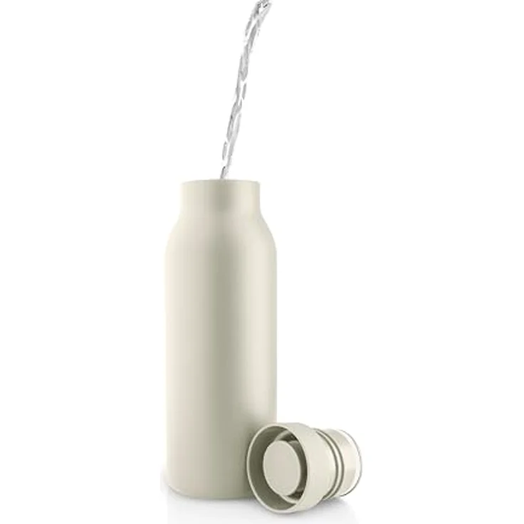 Eva Solo Urban Isolierflasche 0,5 l Coconut, aus 90 % Post-Consumer-Recycling-Edelstahl, doppelwandig, 100 % dicht, spülmaschinengeeignet – Bild 3