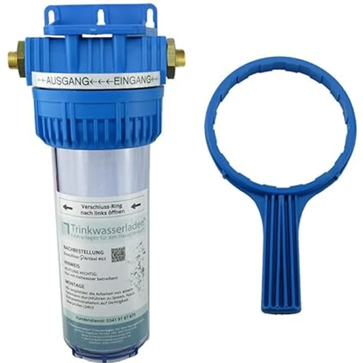 TWaLa Wasserfilter VARIO-TWL Untertisch Wasserhahn inkl. Alvito Primus SD 0,45 µm Filter, elegant verchromt – Bild 3