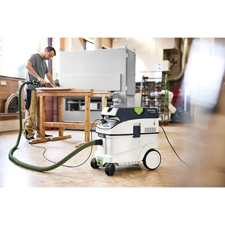 Festool Absaugmobil CLEANTEC CTL 36 Ei AC, Bodenstaubsauger mit automatischer Abreinigung und Bluetooth, blau – Bild 4