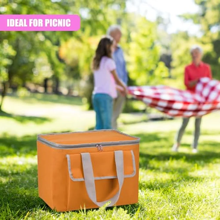 Haushalt International Kühltasche Isoliertasche Picknicktasche 30 Liter 2 Tragegriffe Fronttasche 66308 – Bild 8