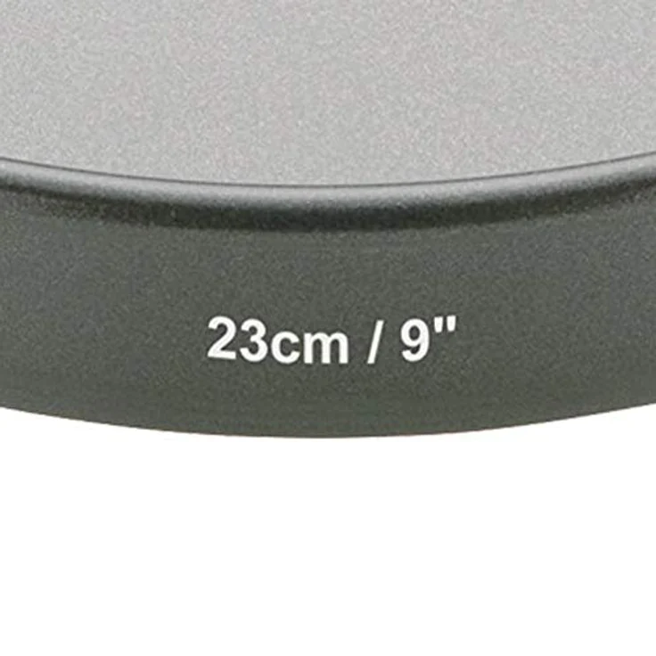 Master Class KCMCHB27 Backform für Tortenböden und Sandwiches mit losem Boden und Antihaftbeschichtung, 23 cm,Schwarz – Bild 3