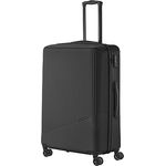 travelite 4-Rad Hartschalenkoffer groß 96 Liter, Gepäck Serie BALI: ABS Hartschalen Trolley mit TSA Kombinationsschloss, 77 cm