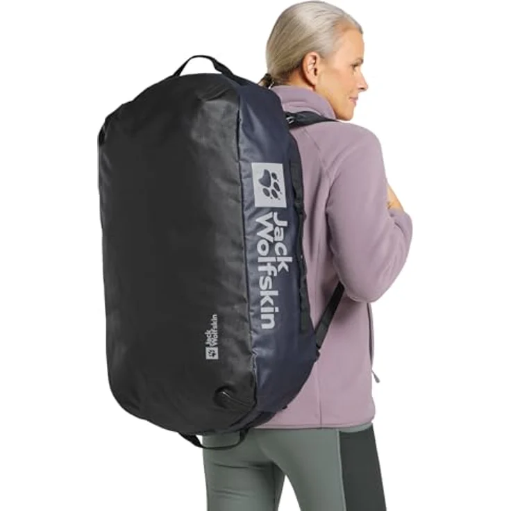 Jack Wolfskin All-In 65 Weekender Reisetasche, 70 cm, blau, 100% Polyester – Bild 4