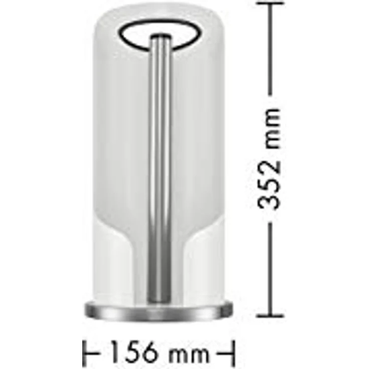 Wesco Papierrollenhalter weiß – Bild 5