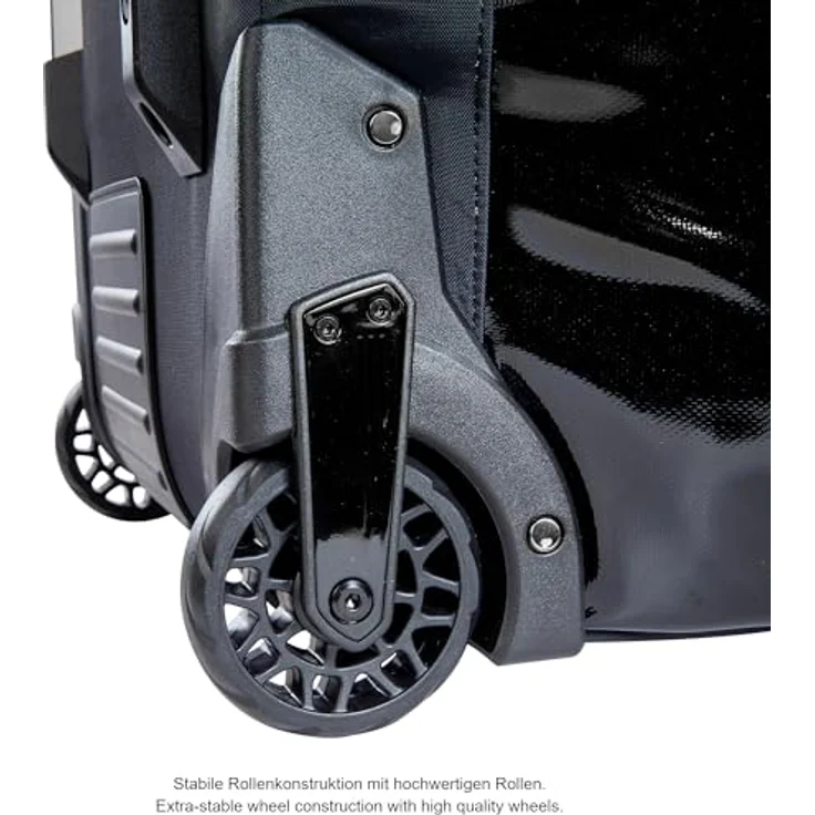 Tatonka Flight Roller 135, Reisetasche mit 4 Rollen, 104 cm, Schwarz, 135 l, robustes Polyester, integrierter Adressanhänger – Bild 5