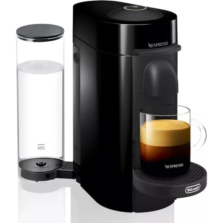 De'Longhi ENV150.B, Schwarze Nespresso Kaffeemaschine mit Centrifusion Extraktionstechnologie, 5 Tassengrößen und perfekter Crema