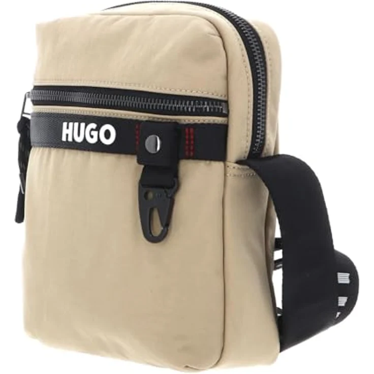 Hugo Dusky Mini Bag Umhängetasche, 16.5 cm x 7 cm x 21 cm, beige, 100% Polyester – Bild 2