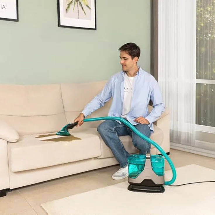 Cecotec Conga 6000 Carpet&Spot Clean XXL Advance, Handstaubsauger mit 600 W Leistung und 1300 ml Wassertank – Bild 2
