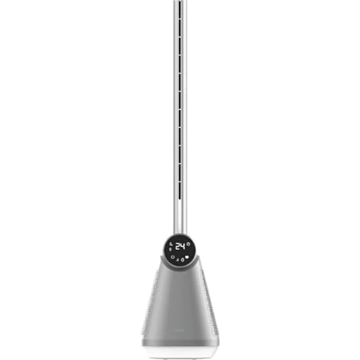 Cecotec EnergySilence 9890 Skyline, Bladeless Turmventilator mit 50W, 3 Geschwindigkeiten, 3 Modi, Touch-LED-Bildschirm, Fernbedienung und 15-Stunden-Timer, 40° Oszillation – Bild 5