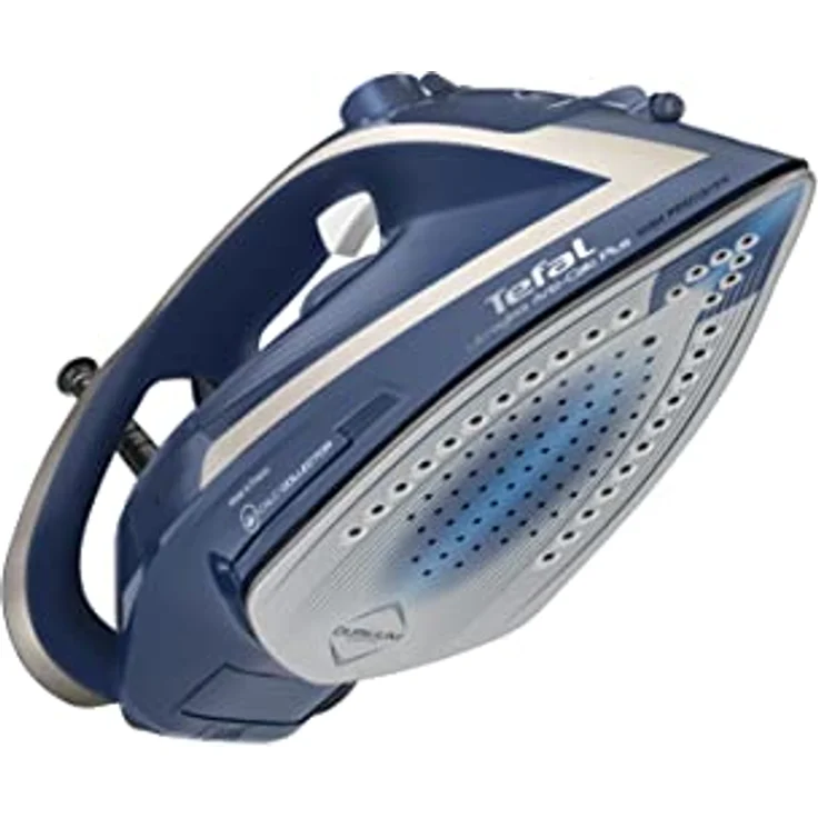Tefal FV6830 Ultragliss Anti-Kalk Plus Dampfbügeleisen, 2800, Blau-Weiß – Bild 3