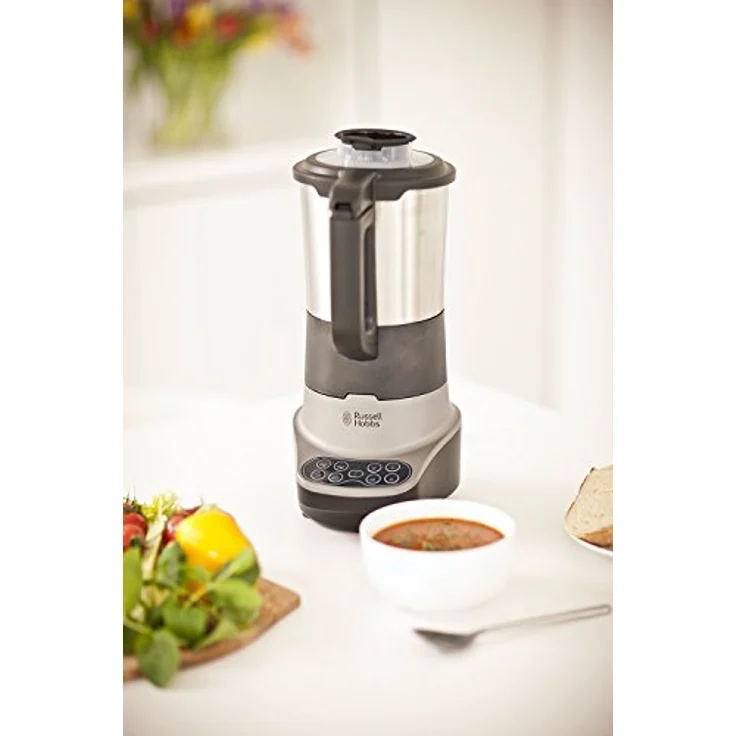 Russell Hobbs Standmixer mit Kochfunktion, 8 Kochprogramme, 1,75l Fassungsvermögen Kaltgertränke & 1,4l Heißgetränke, Kochen & Dünsten, elektrischer Schongarer Soup & Blend 21480-56 – Bild 3