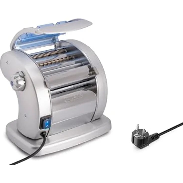 Imperia PastaPresto Linea Imperia, elektrische Nudelmaschine mit Elektromotor, 3 Nudelformate, 100% Made in Italy, hochwertiger Stahl