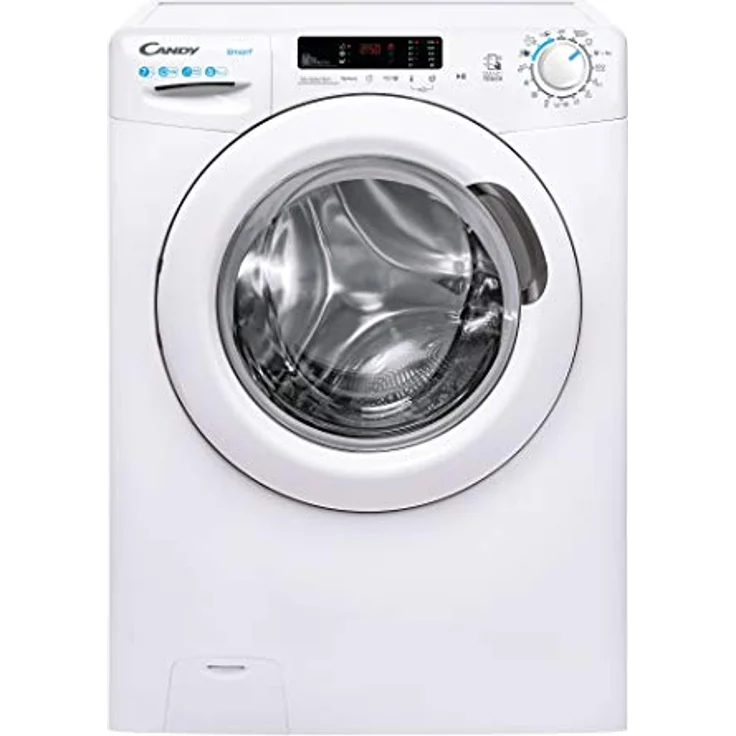 Candy Smart CS4 1272DE-1-S, Frontlader-Waschmaschine, D, Fassungsvermögen 7 kg, Standgerät, Breite 60 cm – Bild 1