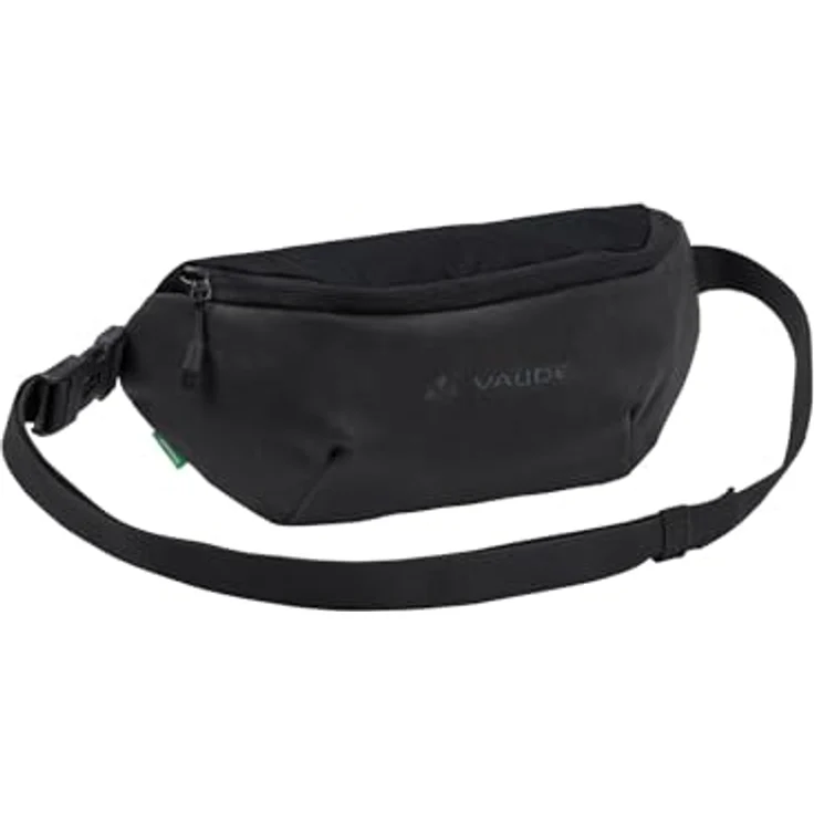 VAUDE Umhängetasche CityMove Black, urbane Hüft- und Crossbody Tasche aus recycelten Materialien mit Diebstahlschutz, verstellbarem Schultergurt und übersichtlicher Innenaufteilung – Bild 1