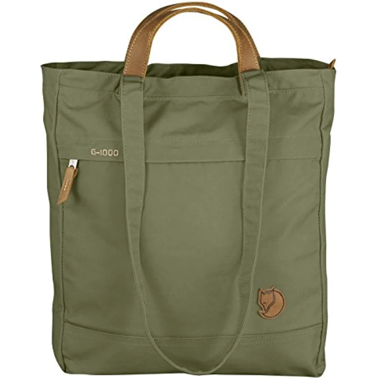 Fjällräven Totepack No. 1 Schultertasche 32 cm, 100% Polyester, grün, 32 x 11 x 41 cm – Bild 1