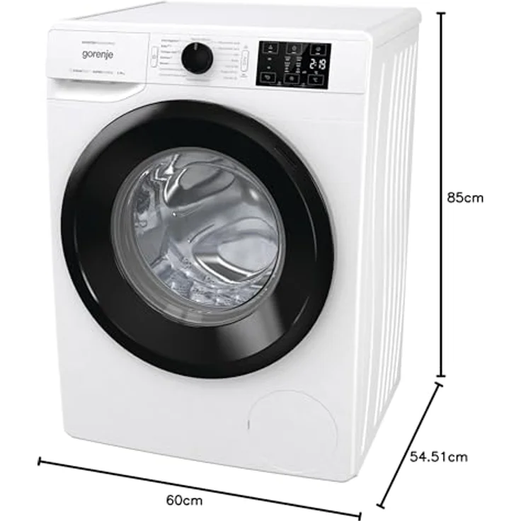 Gorenje WNEI84APS, Frontlader-Waschmaschine, A, Fassungsvermögen 8 kg, Standgerät, Breite 60 cm – Bild 15