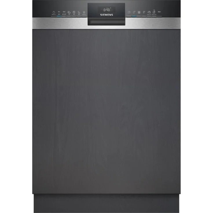 Siemens iQ300 SN53HS17BE, Teilintegrierter Geschirrspüler mit 13 Maßgedecken, gebürsteter Stahl, 6 Programme, Home Connect-fähig
