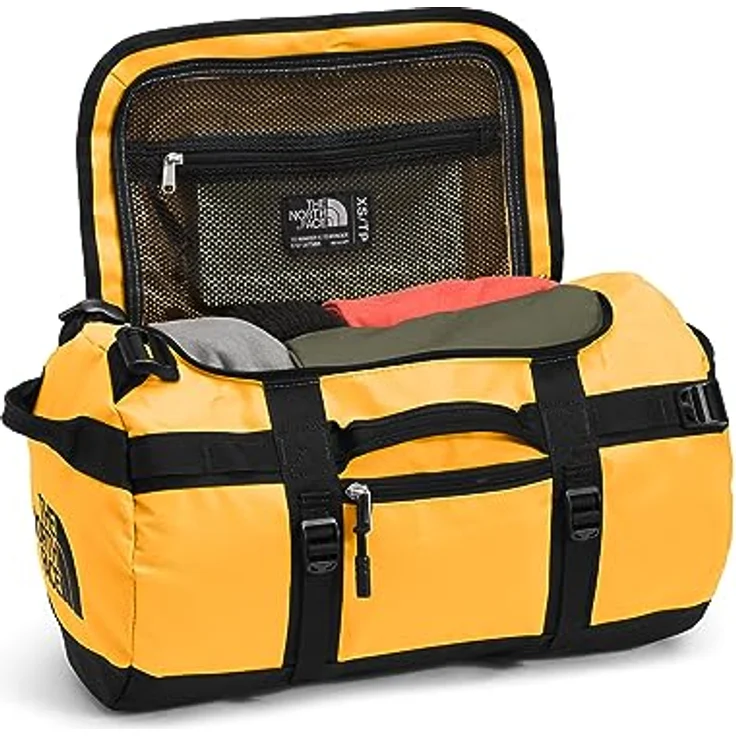 The North Face Reisetasche Rucksack XS Base Camp Duffel Summit Gold, schwarz – Bild 6