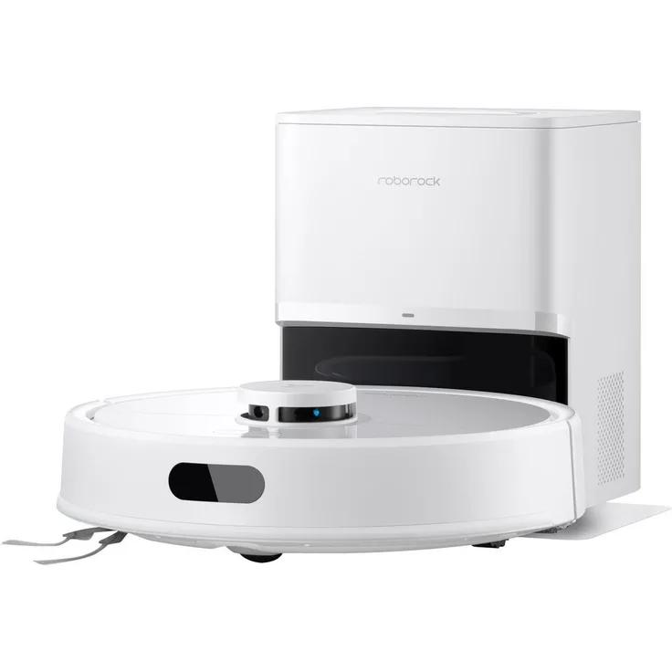 Roborock Q7 BF+, Staubsauger Roboter mit 8000 Pa Saugkraft, integrierter Wischfunktion und intelligentem Navigationssystem, Weiss